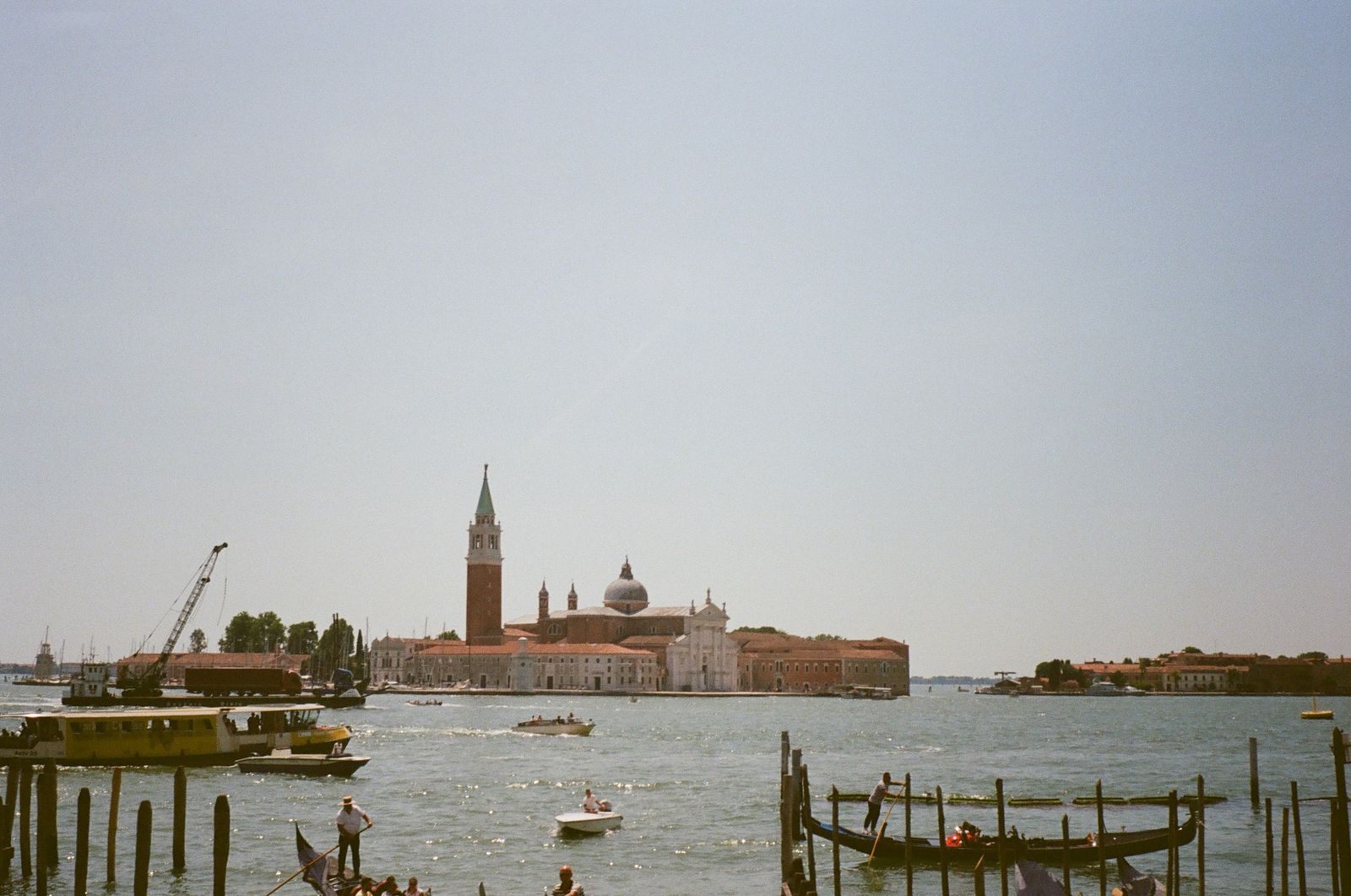 San Giorgio Maggiore island across the Venetian lagoon, where Italy river cruises 2027 departures begin