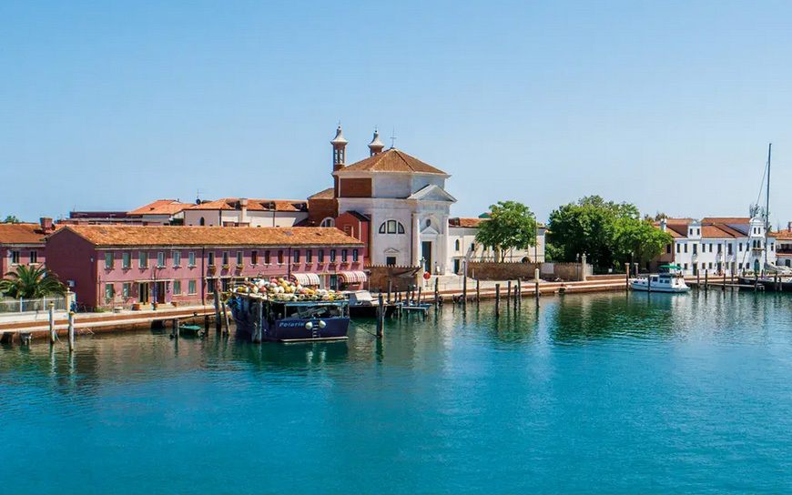 Island in the Venetian lagoon